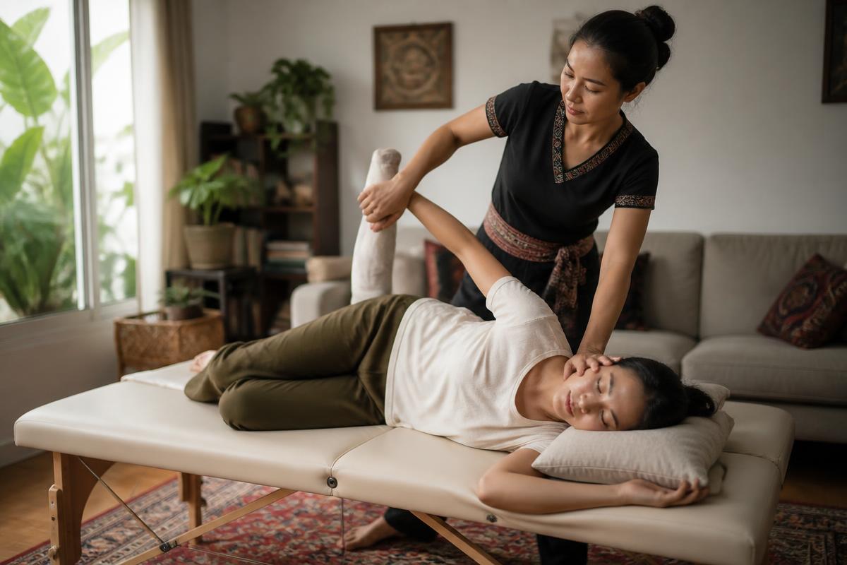 Traditional Thai Massage treatment